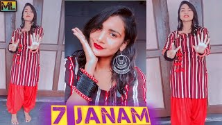 7 JANAM / pranjal Dahiya  Ndee Kundu /dance by_ml / new haryanvi song 2021