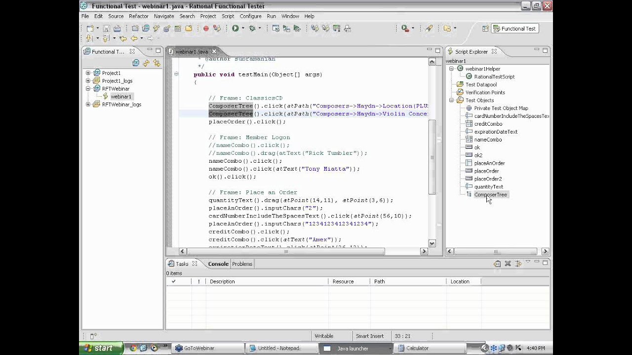 IBM Rational Functional Tester - Part 2 - By Www.openmentor.net - YouTube