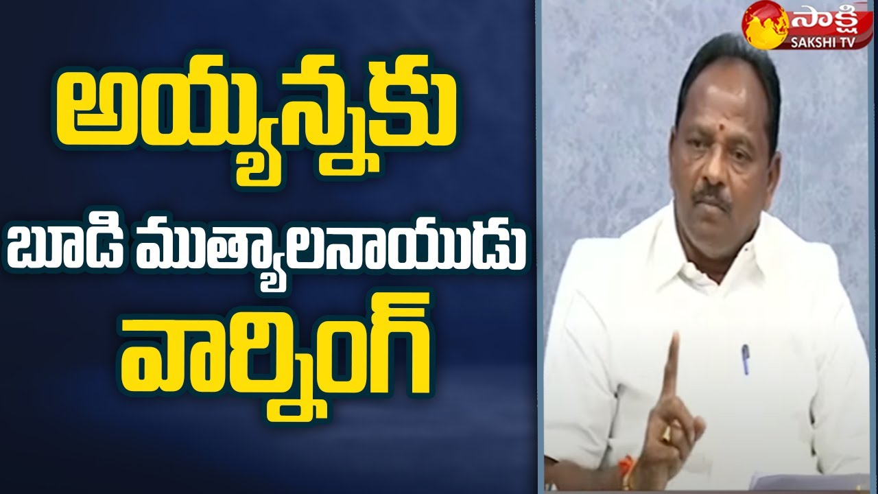 AP Deputy CM Budi Mutyala Naidu React On Ayyanna Patrudu Comments ...