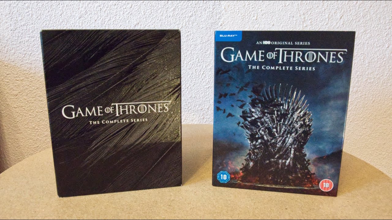 Game Of Thrones: The Complete Series Blu-ray Boxset Unboxing - YouTube