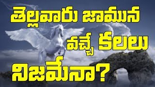 తెల్ల వారు జామున వచ్చే కలలు నిజమేనా|Early Morning Dreams|Dreams Meaning In Telugu|Dreams Astrology