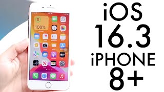 iOS 16.3 On iPhone 8+! (Review)