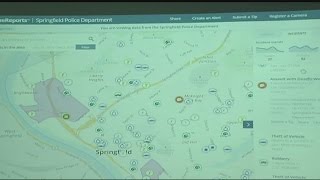 Interactive map tool will help Springfield residents track crime