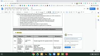 Assign Action Items in Google Docs