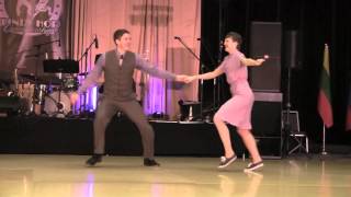 2012 ILHC Lindy Hop Classic Pro - Todd Yannacone \u0026 Ramona Staffeld