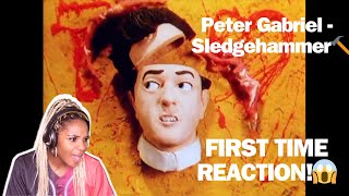 Peter Gabriel- Sledgehammer🔨 |FIRST TIME REACTION|😱