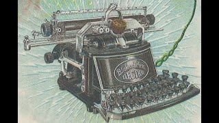 Blickensderfer Electric \u0026 Featherweight Typewriters, a Legacy of Innovation.  An ITM Clock video