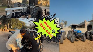 Mahindra🚜da wheel🛞khul gya😱 | h2 aale vlogs