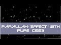 Create Moving Star Parallax Effect With Pure CSS3 - FL Developers