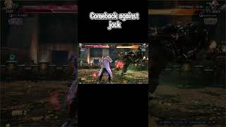 Comeback video against jack 8 #tekken8 #jack8 #comeback