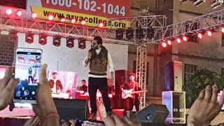 Dil tutda| jassi gill song | Live Performance | Arya College | Best Performance