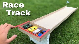 How to Make Hot Wheels Race Track from Cardboard