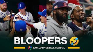 The FUNNIEST bloopers, oddities and fan moments from the 2026 World Baseball Classic! 🤣
