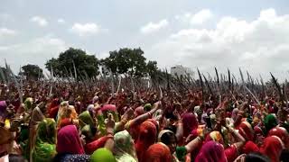 2000 women of Rajput community set new world record by playing