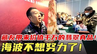 藏友带来价值千万的翡翠真品！海波不想努力了！【华山论鉴精彩cut】