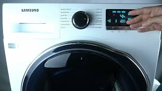 Samsung EcoBubble 8kg - How to Delay Start? | Washing Machine WW8NK62E0RW