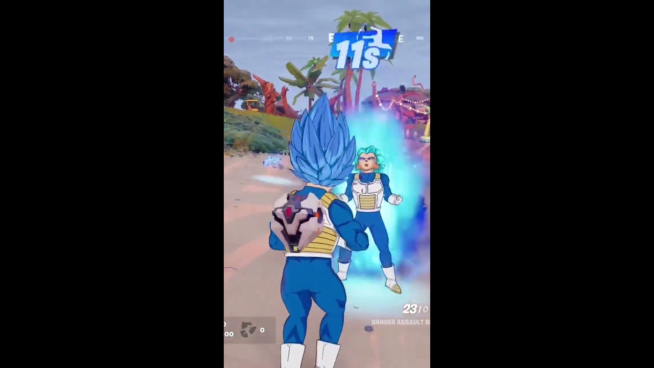 Super Saiyan Blue Evolved Vegeta’s Fusion Dance