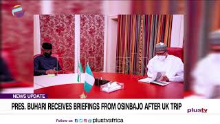 Pres. Buhari Receives Briefings From Osinbajo After UK Trip | NEWS