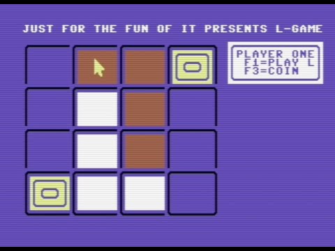 The L Game Program In Commodore Basic Youtube