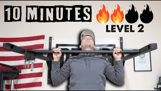 10 min INTERMEDIATE Pull Up Workout | 5 - 10 Rep Range | Follow Along | Michael Eckert
