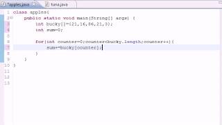 Java Programming Tutorial 29 Summing Elements of Arrays