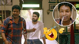 Naga Shourya Plan To Escape From Mime Gopi - Ultimate Comedy | Chalo Kannada Movie Scenes