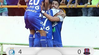 خلاصه بازی استقلال نساجی جام حذفی   برد مقتدرانه استقلال | Highlight Esteghlal vs nasaji  #استقلال