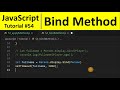 JavaScript Tutorial 54 - Bind Method in JavaScript | Programming For Beginners