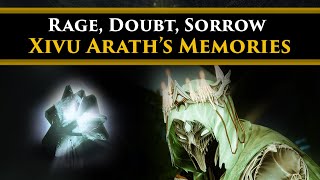 Destiny 2 Lore - Xivu Arath's Memories. Calcified Fragments from Ghosts of the Deep show the truth.