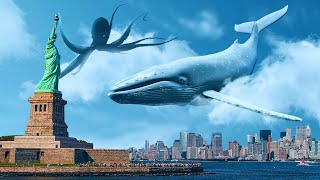What If Sea Creatures Could Fly Suddenly