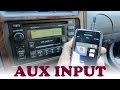 Auxiliary Stereo Input Hack