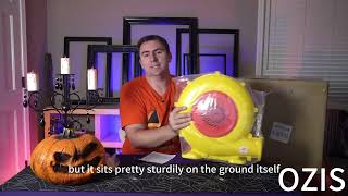 OZIS Inflatable Halloween Pumpkins Review | Best Holiday Decorations?