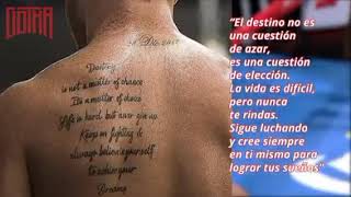 Tatuaje de la espalda de canelo Alvarez