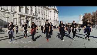 A tribute to south Indian hits from Spain | Vinatha Sreeramkumar and students #flashmob