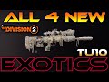 The Division 2 New Exotics Vile Mask, The Mantis Marksmen, Regulus Sidearm & The Ravenous Rifle