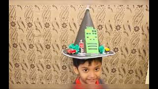 Crazy hat ideas | crazy hat for kids | easy crazy hat ideas step by step