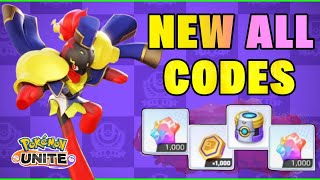 Newest🎉 Pokemon Unite Codes - New Pokemon Unite Gift Code 2024