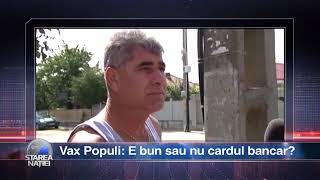 Vax Populi: E bun sau nu cardul bancar?