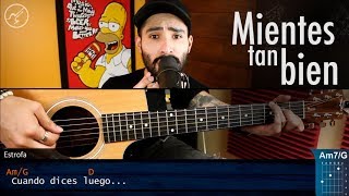 Mientes Tan Bien SIN BANDERA | Cover Christianvib | Guitarra Acustico