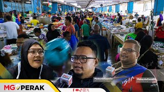 MGPerak: Peniaga Pasar Mengeluh Orang Ramai Takut Berbelanja