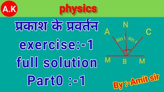 Class 10th ka 1st chapter ka sub:- physics ka solution.