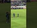 osimhen and his teammates shows gratitude to nigerian fans after the match