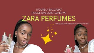 ZARA SCORED 100% ON TURNITIN FOR SIMILARITIES WITH F. KURKDJIAN BACCARAT ROUGE. FT RED TEMPTATION...