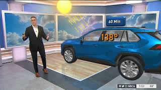 How hot does it really get inside of a car? NBC6 meteorologist explains