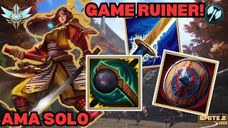 How to Instantly Win Solo In Smite 2 - Amaterasu Deity Gameplay