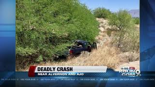 Police investigating fatal crash near Alvernon and Ajo