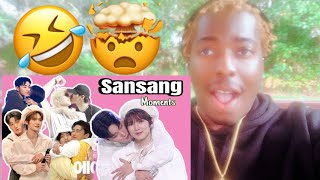 Sansang being an old married couple Reaction video