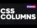 Responsive columns without using flex or grid | #shorts