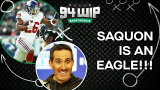 Saquon Barkley Signs With The Philadelphia Eagles! | WIP Afternoon Show