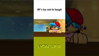 FNF BF's reaction to the discord memes (BF's try not to laugh) #shorts